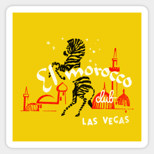 Vintage El Morocco Club Casino Las Vegas Sticker